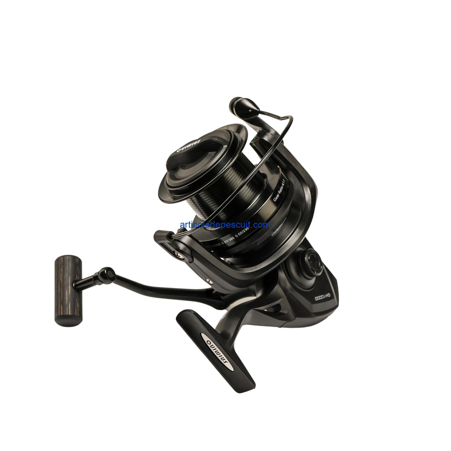 Set 4 mulinete Crap si Somn, Saimino GH 10000, cu 13 rulmenti, tambur LongCast – produse noi - imagine 4