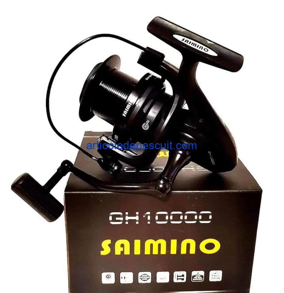 Set 4 mulinete Crap si Somn, Saimino GH 10000, cu 13 rulmenti, tambur LongCast – produse noi - imagine 2