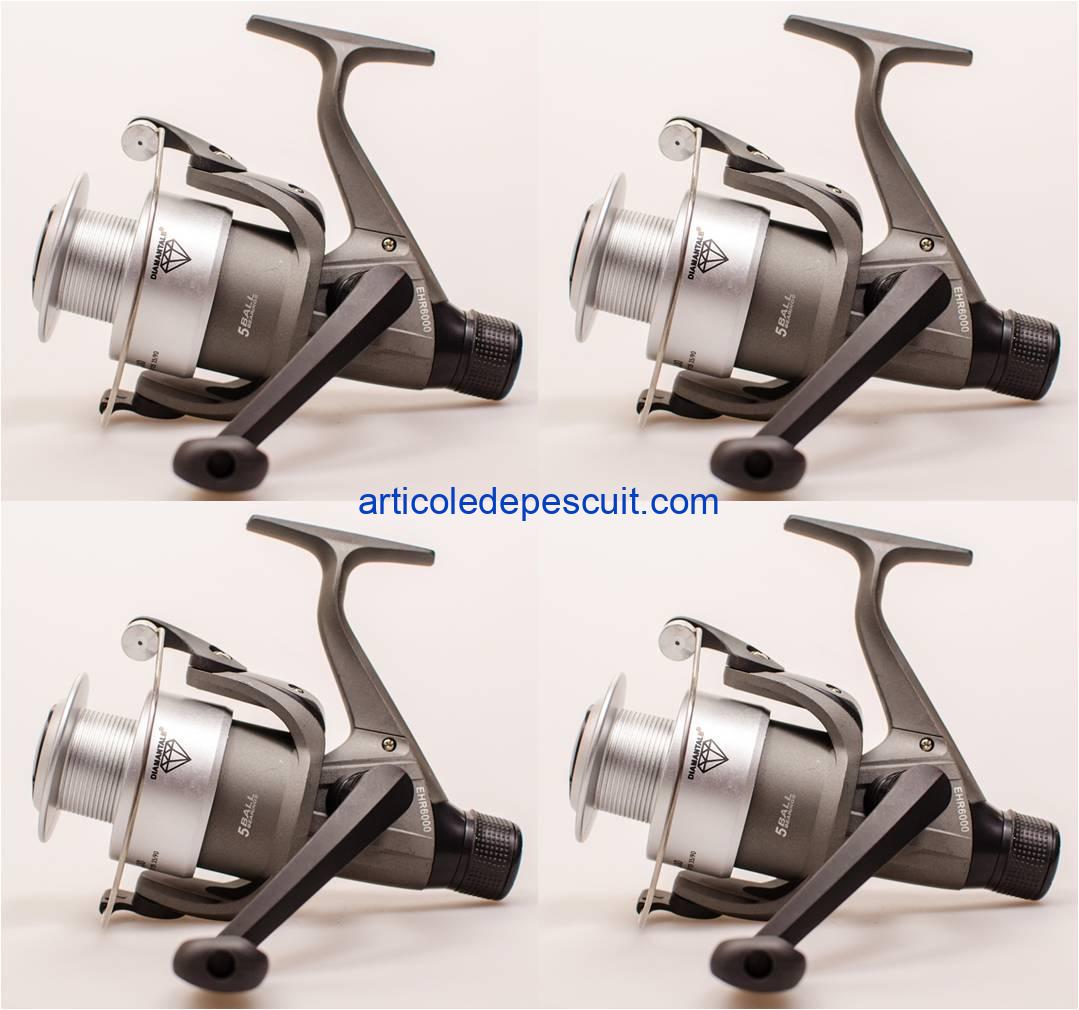 Set 4 mulinete Diamant Alb, EHR 6000, cu 5 rulmenti – produse noi