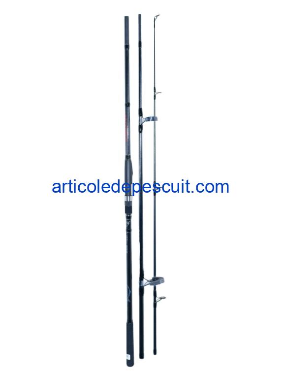 Set 4 lansete Carbon 100%, 3.60 m + 4 mulinete NGK 10.000, cu 10 rulmenti – transport gratuit - imagine 4