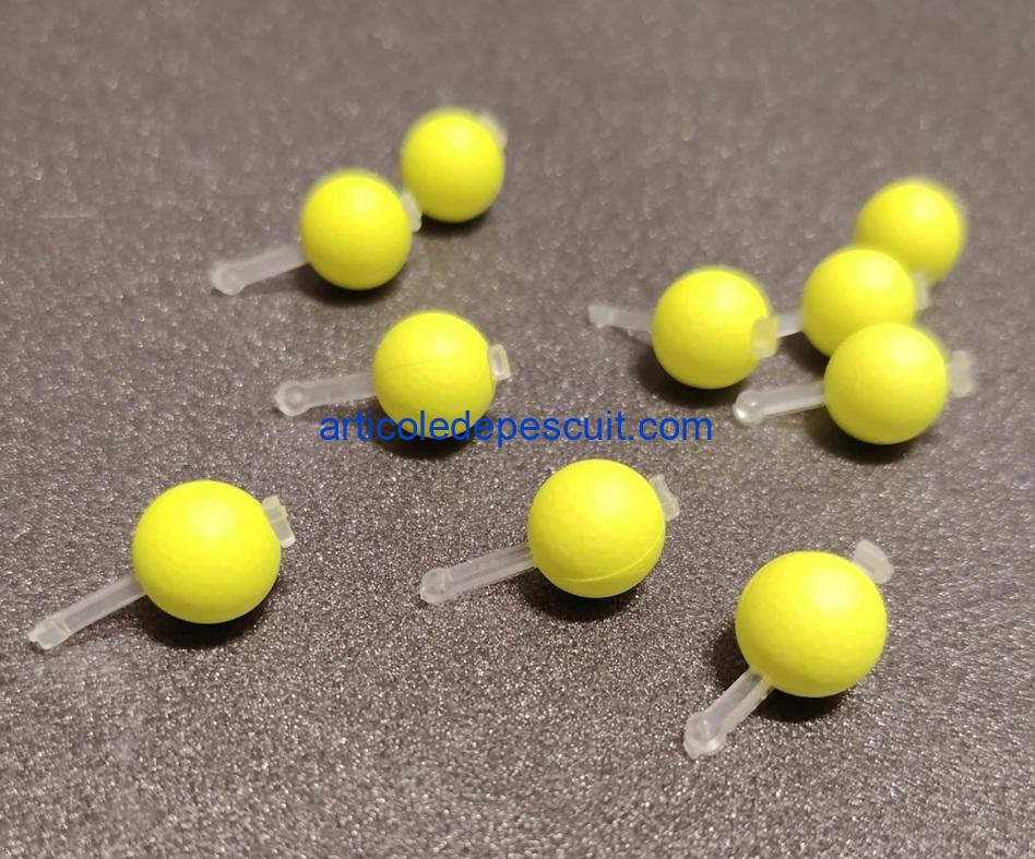 Boilies flotant de 1.5 gr, diametru 12 mm, plic de 10 buc - produs nou