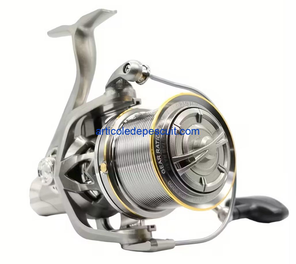 Mulineta Crap si Somn, NGK 8000, cu 10 rulmenti, tambur LongCast – produs nou - imagine 3