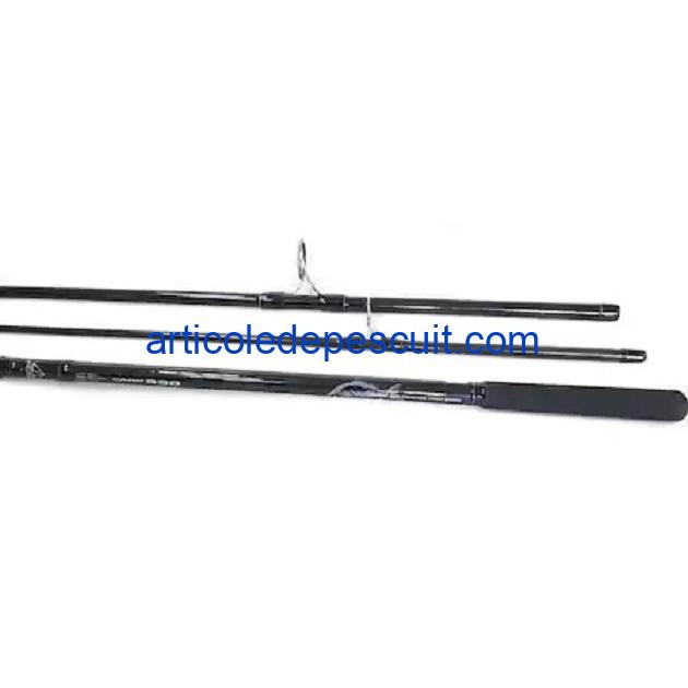 Set 4 lansete Carbon 100%, 3.60 m + 4 mulinete NGK 10.000, cu 10 rulmenti – transport gratuit - imagine 8