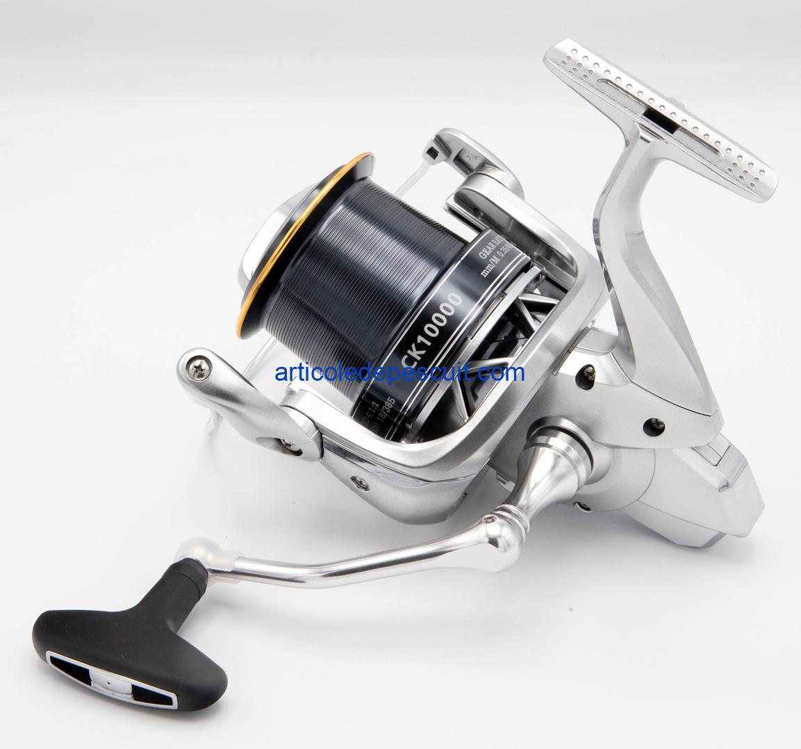 Mulineta Feeder, CK 10000, cu 10 rulmenti, tambur aluminiu LongCast – produs nou