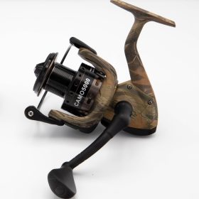 Mulineta Crap si Somn, SIRENA CAMO 5000, cu 10 rulmenti, tambur aluminiu – produs nou