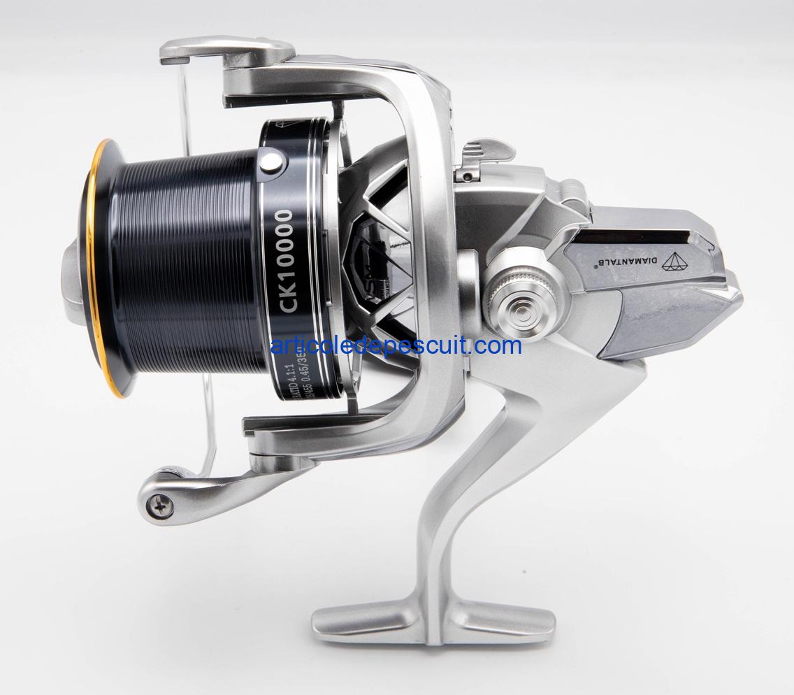 Mulineta Feeder, CK 10000, cu 10 rulmenti, tambur aluminiu LongCast – produs nou - imagine 2