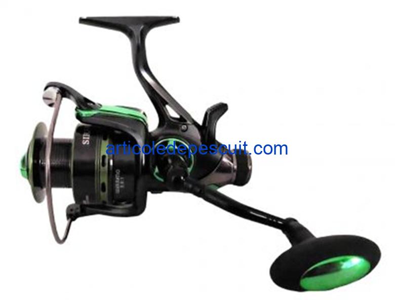 Mulineta Spinning, SIRENA DT 4000, cu 10 rulmenti, tambur metalic, BaitRunner – produs nou - imagine 2