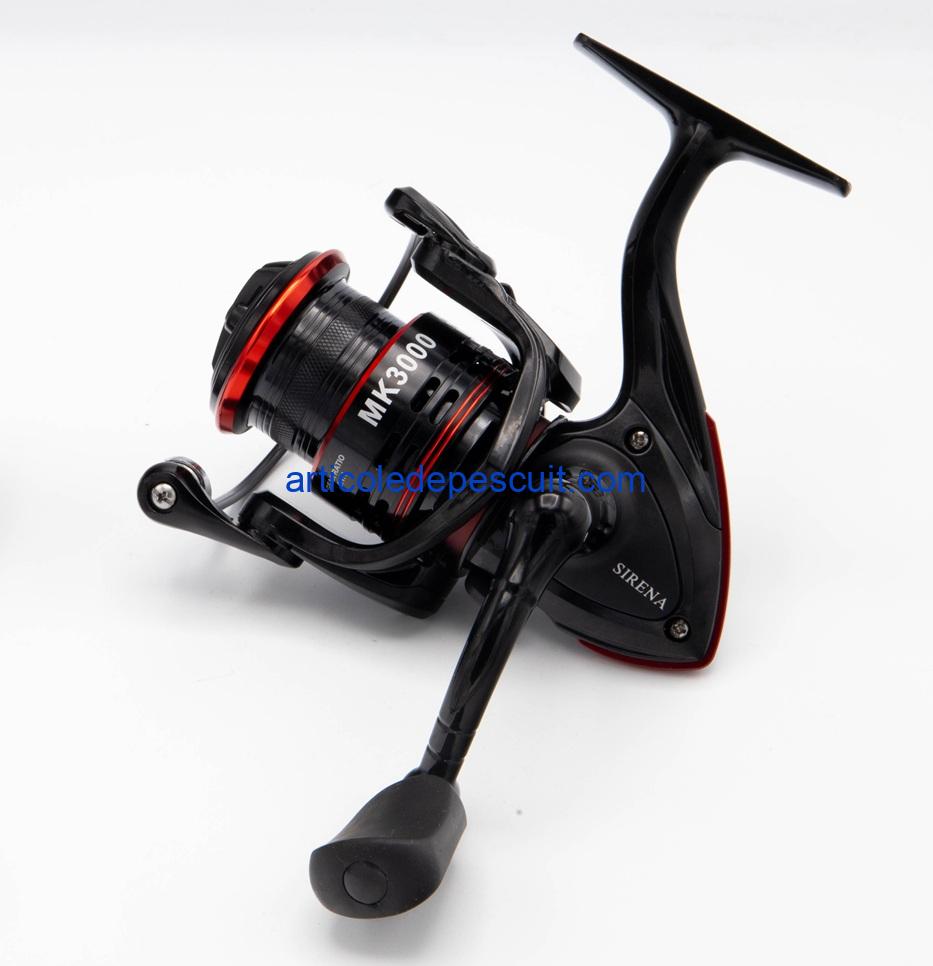 Mulineta Spinning, SIRENA MK 3000, cu 10 rulmenti, tambur metalic – produs nou - imagine 2