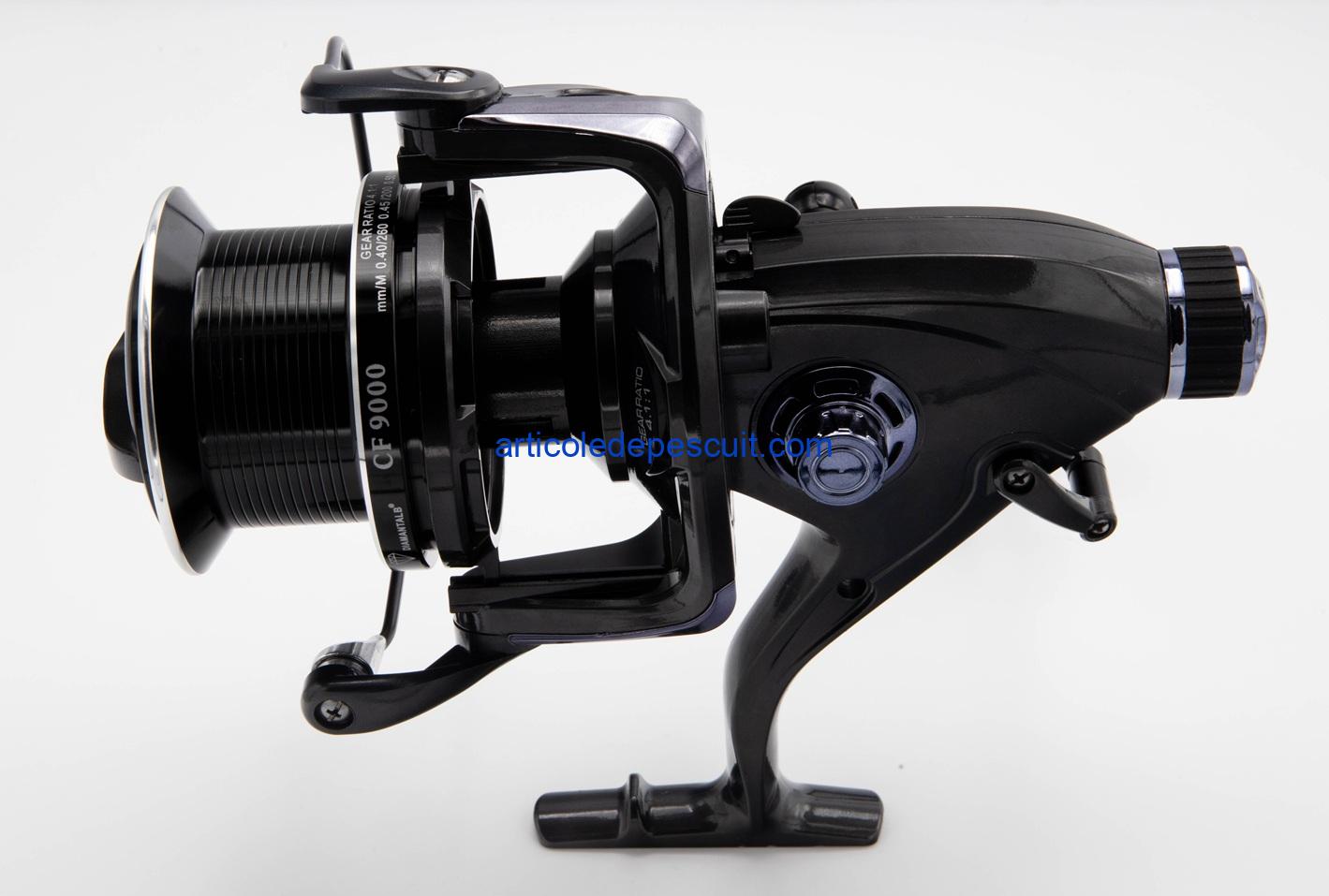 Mulineta Crap si Somn, CF 9000, cu 11 rulmenti, tambur aluminiu, BaitRunner, multirol – Feeder / Stationar – produs nou - imagine 3