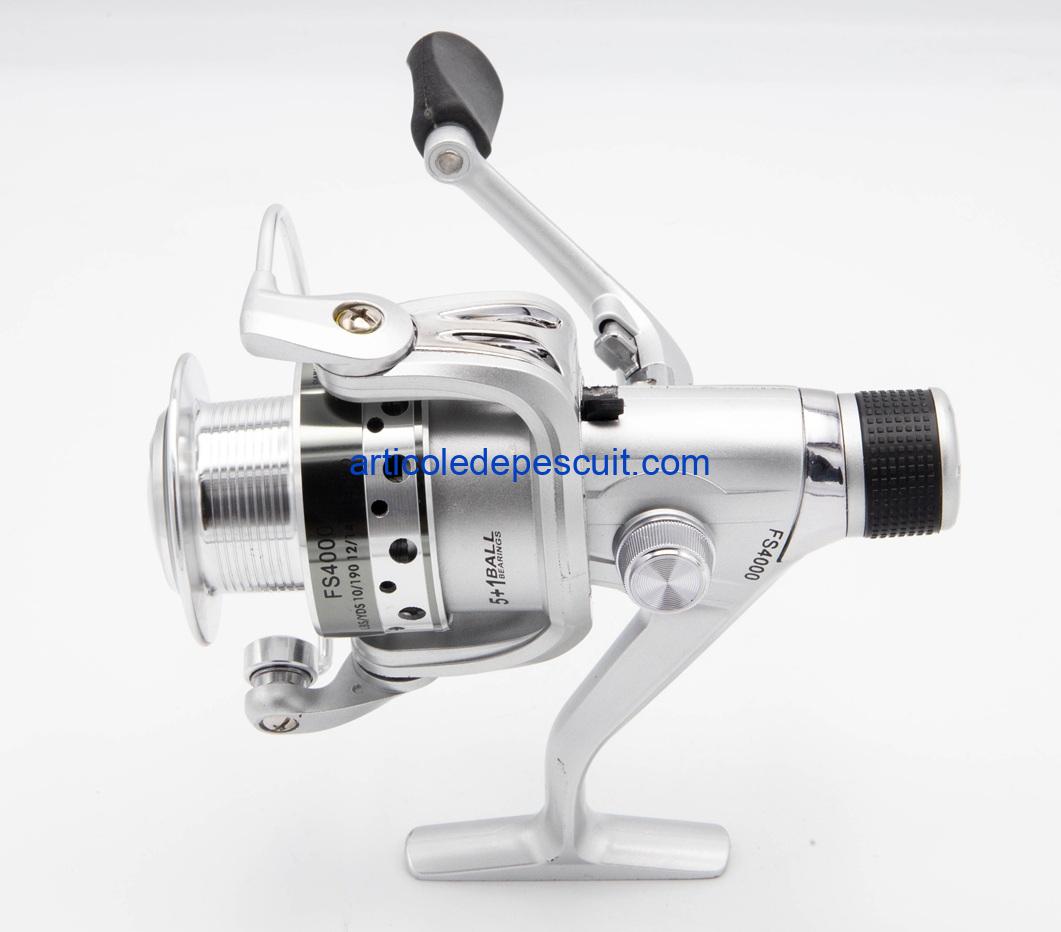 Mulineta Crap si Somn, FS 4000, cu 6 rulmenti, tambur aluminiu – produs nou - imagine 3