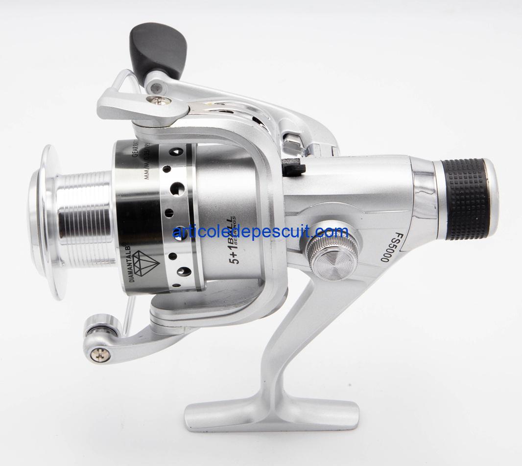 Mulineta Crap si Somn, FS 5000, cu 6 rulmenti, tambur aluminiu – produs nou - imagine 3