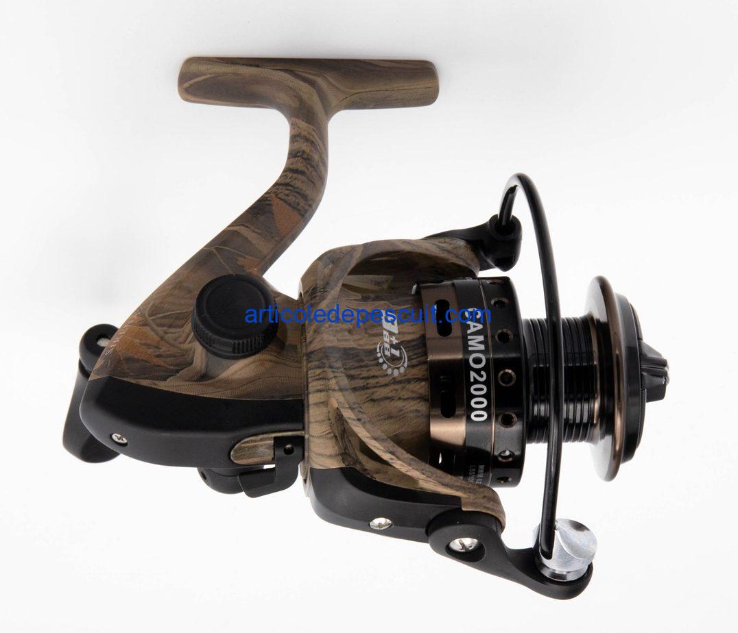 Mulineta Spinning, SIRENA CAMO 2000, cu 10 rulmenti, tambur metalic – produs nou - imagine 3