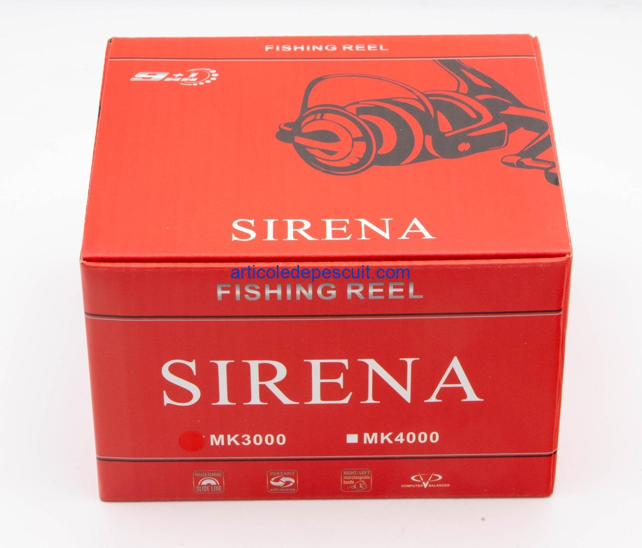 Mulineta Spinning, SIRENA MK 3000, cu 10 rulmenti, tambur metalic – produs nou - imagine 4