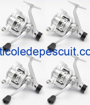 Set 4 mulinete Crap si Somn, FS 4000, cu 6 rulmenti, tambur aluminiu – produse noi