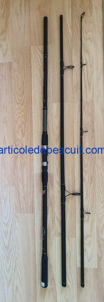 Set 4 Lansete Crap si Somn, lungime 3,60 m, Diamant Alb, Next Carp, Carbon 80 %, 3,50 Lbs, din 3 tronsoane - produse noi - imagine 4