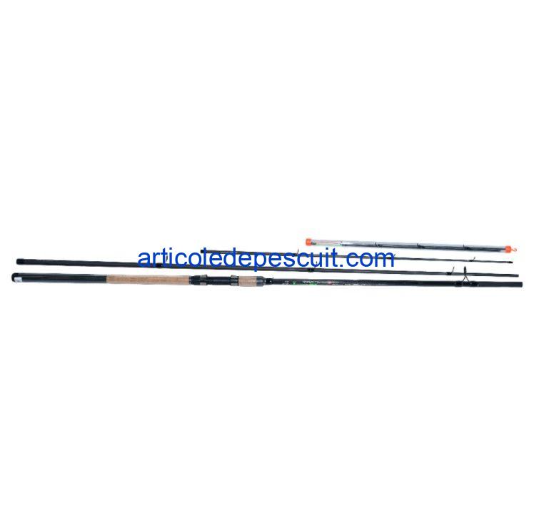 Set – Lanseta Feeder 3,90 Carbon, actiune 120 gr. + Mulineta Feeder XFD 5500, cu 10 rulmenti – produse noi - imagine 8