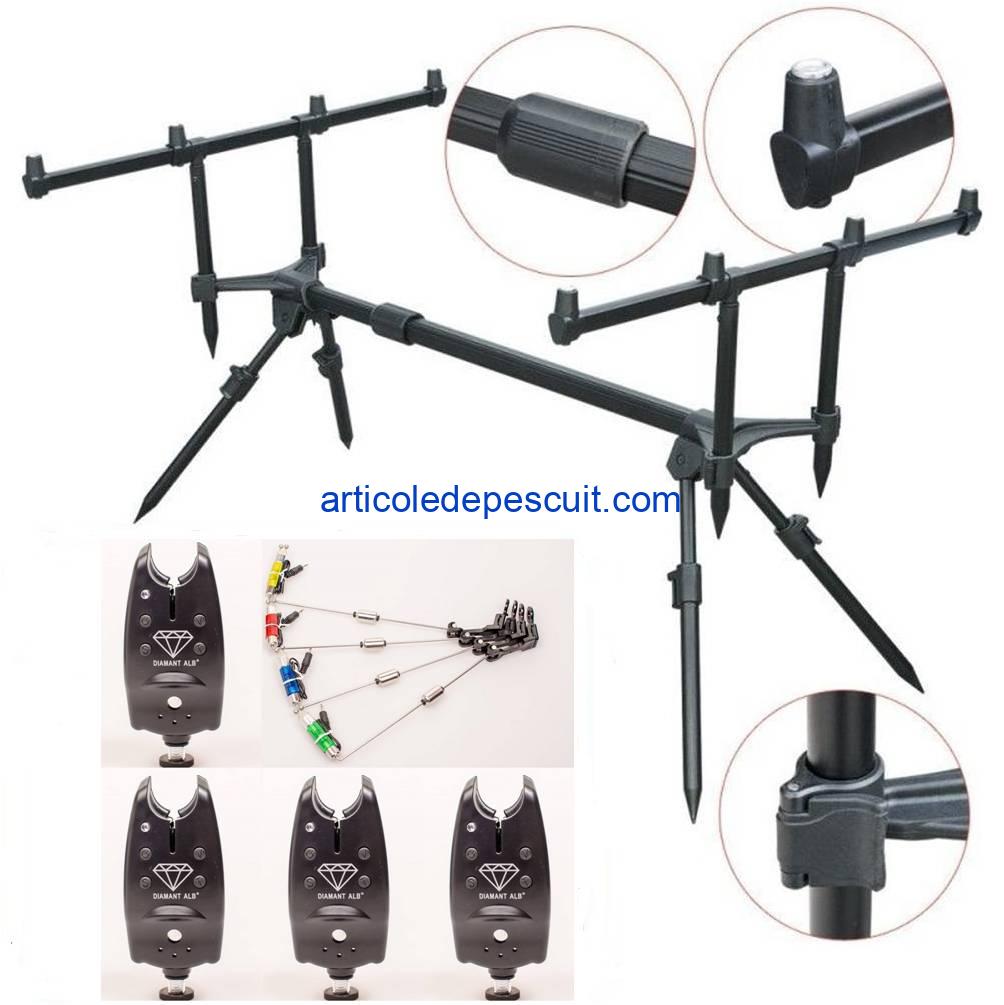 Set – RodPod cu 4 picioare + 4 senzori negri + 4 swingere – produse noi - imagine 2